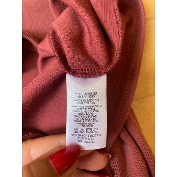 SOCIALITE knit mini dress sz Large side cut out - Picture 7 of 8